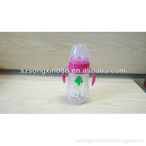 new design BPA free silicone baby bottle